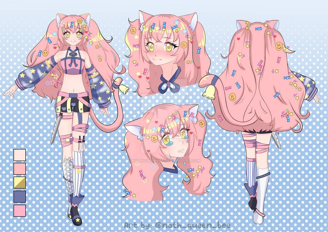 Reference Sheeet COMMISSION by NathQueenBee on DeviantArt
