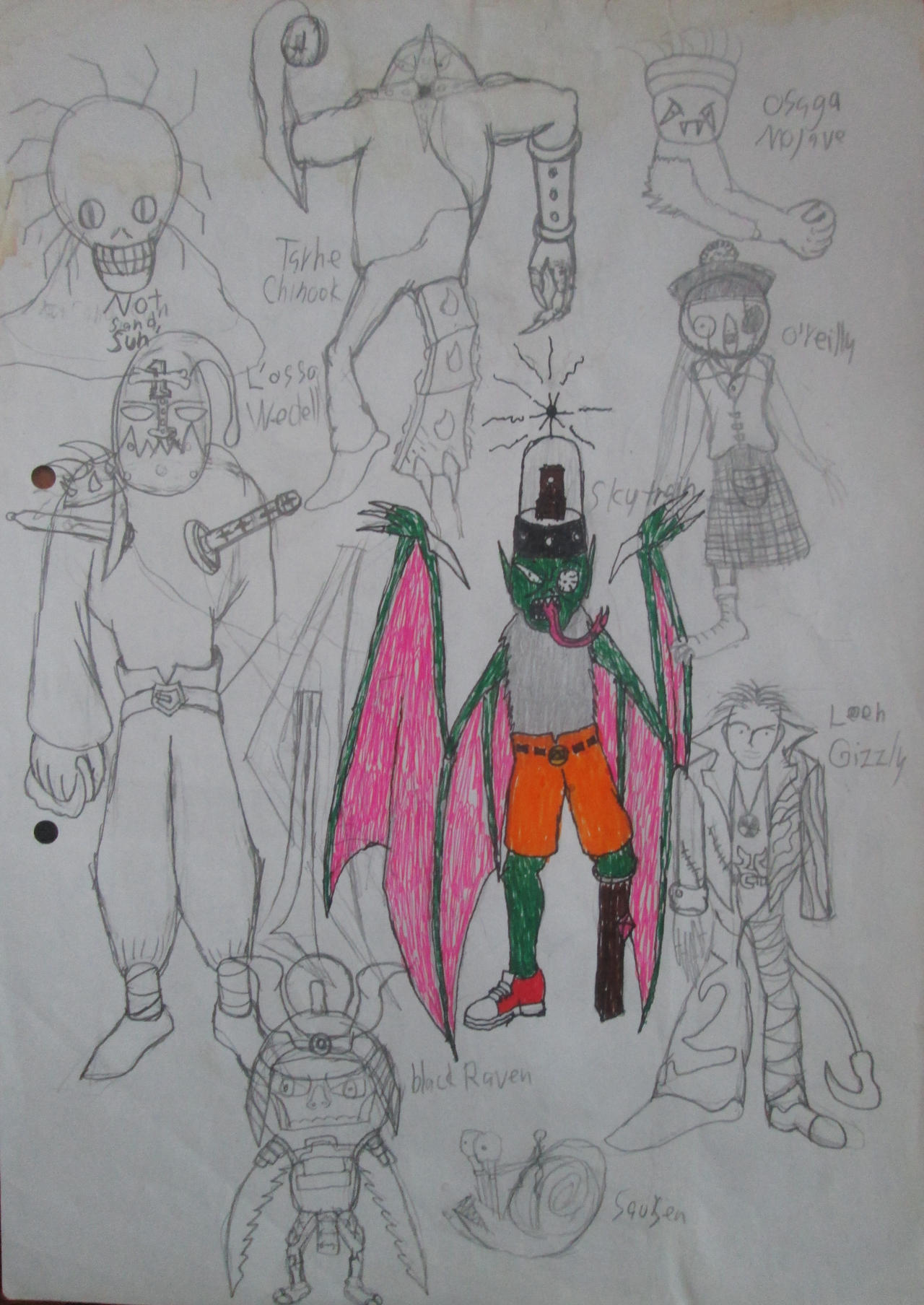 Random characters 20 by Carabe197 on DeviantArt