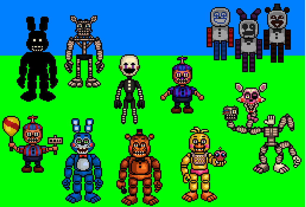 Fnaf 2 Pixel Stille Part2 by Nickolas4Ready on DeviantArt