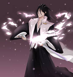 (Art Trade/Collab) Bleach: Byakuya Kuchiki