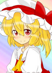 Flandre Scarlet coloured lineart