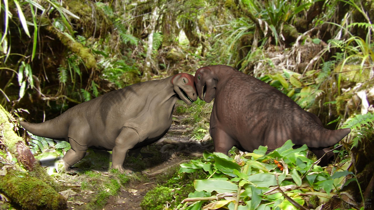 Moschops by simplexpaleo on DeviantArt