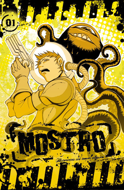 MOSTRO COMICS COVER