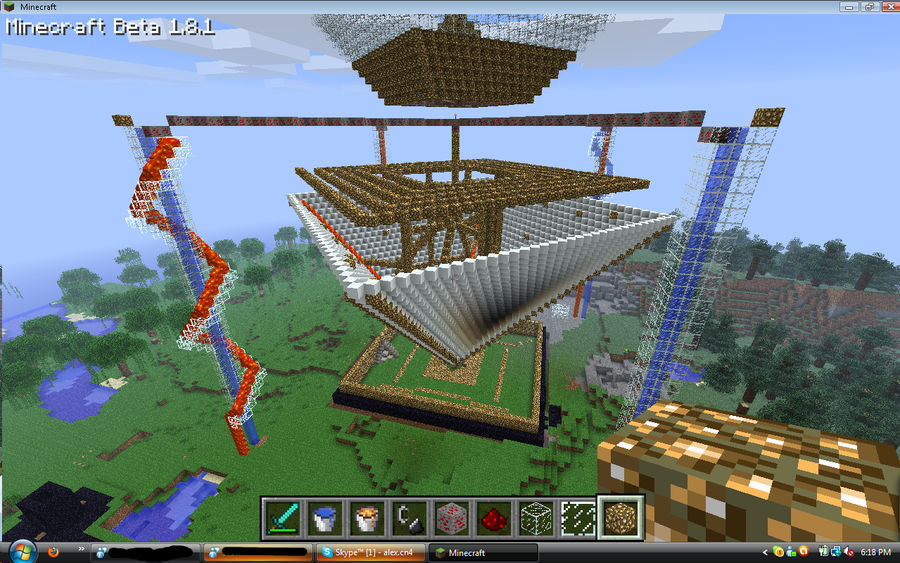 Minecraft Viewing Platform Minecraft art viewpoint 1 by LyrocTheRage on DeviantArt
