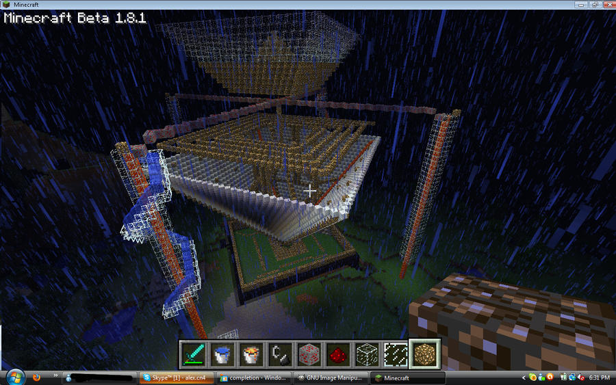 Minecraft art viewpoint 4 by LyrocTheRage on DeviantArt