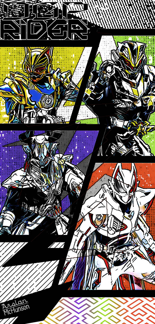 4 Riders in DGP with their Final Form by Relan343 on DeviantArt