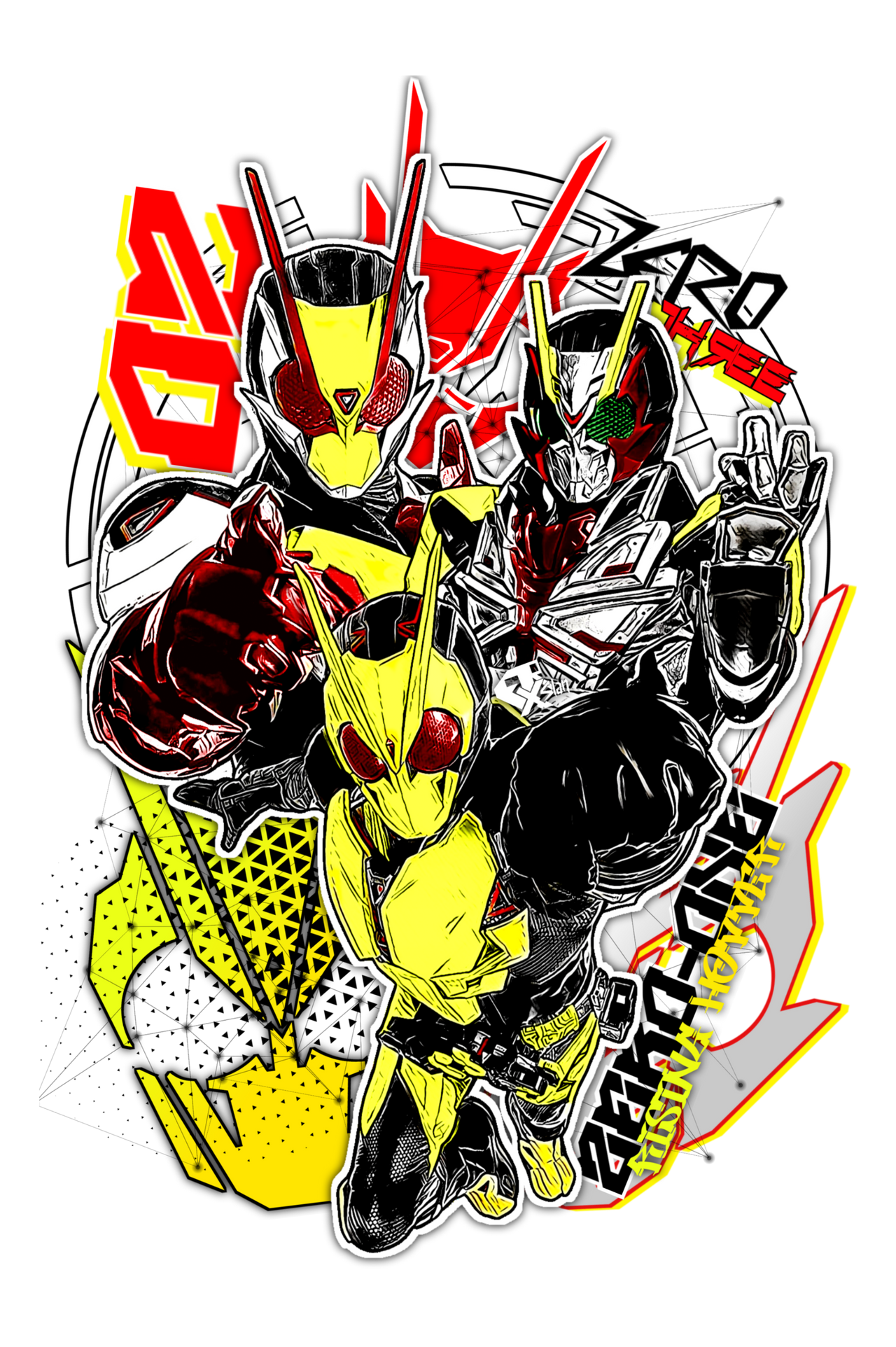 Dxf Zero One Render FanArt Zero-One form by Relan343 on DeviantArt