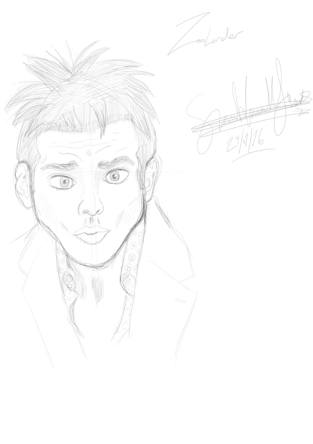 zoolander Quick Sketch