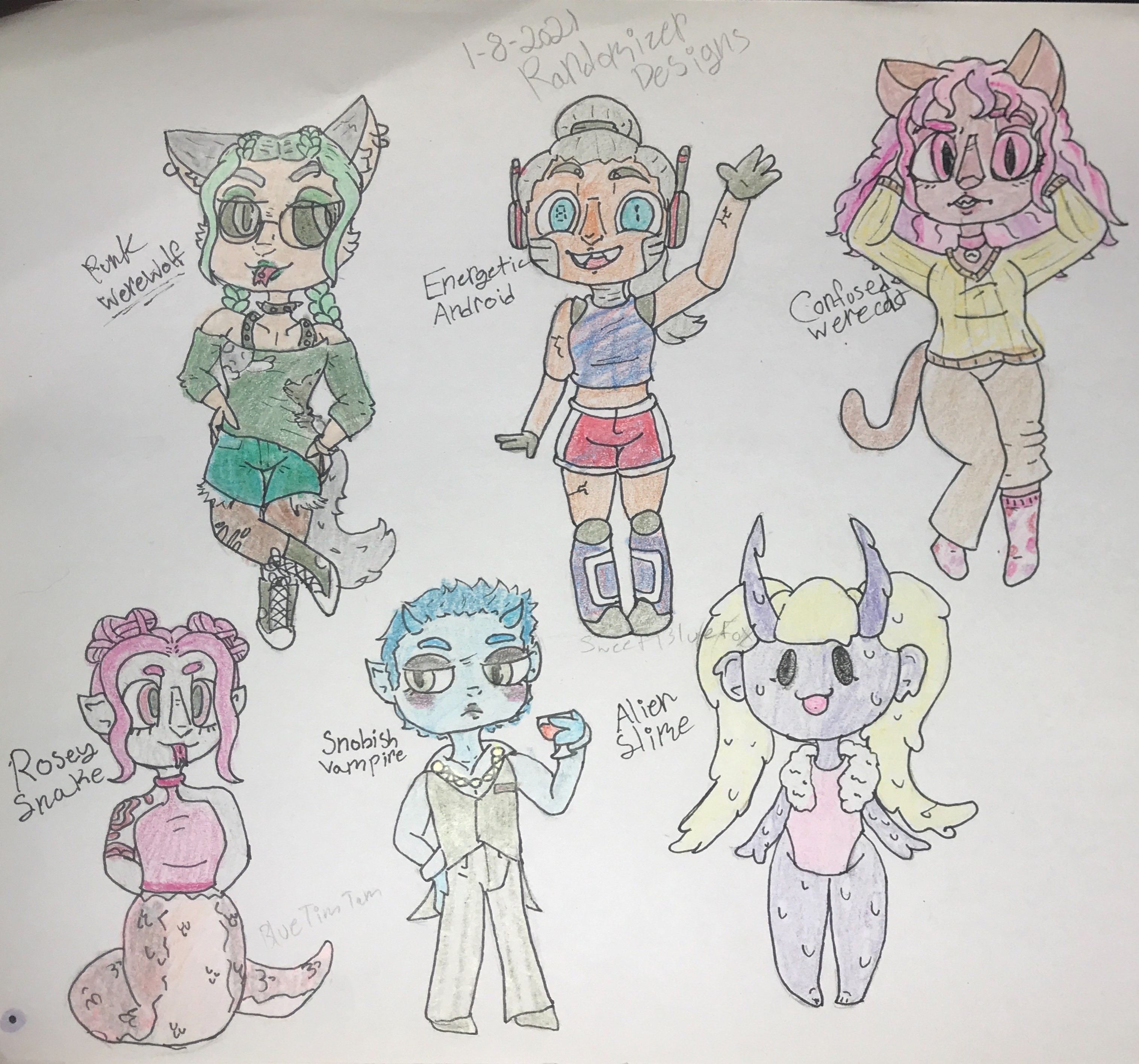 Randomization Character Randomized Character Designs (Also F2U) by Tabby-Tim on DeviantArt