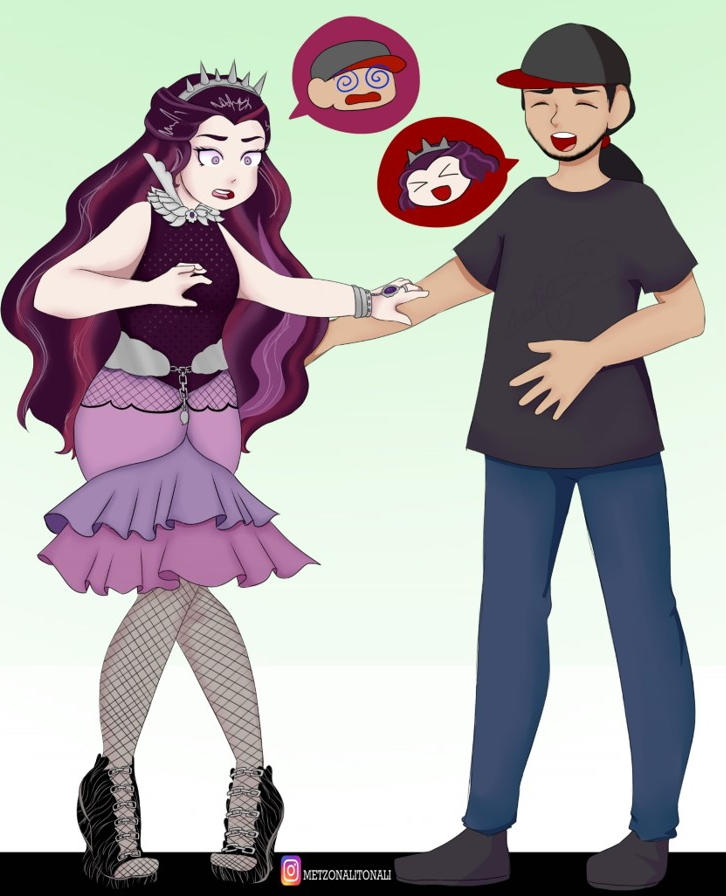 Raven Queen Body Swap by MetzonaliTonali by penny3024 on DeviantArt