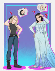 Elsa Body Swap Clothes Swap By Fer Sanchez 