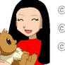 Sam and Eevee -huggle-