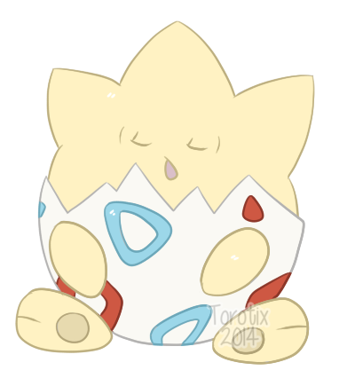 Day 21 - Favourite Baby Pokemon - Togepi