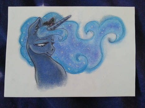 Quick drawing of Luna