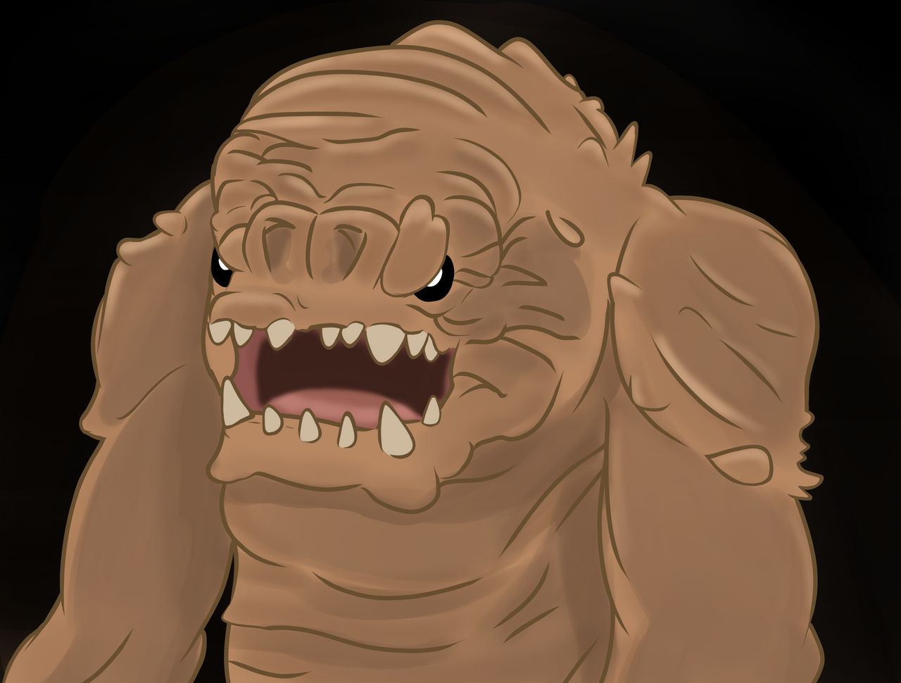 Rancor by AlcosaurusRex on DeviantArt