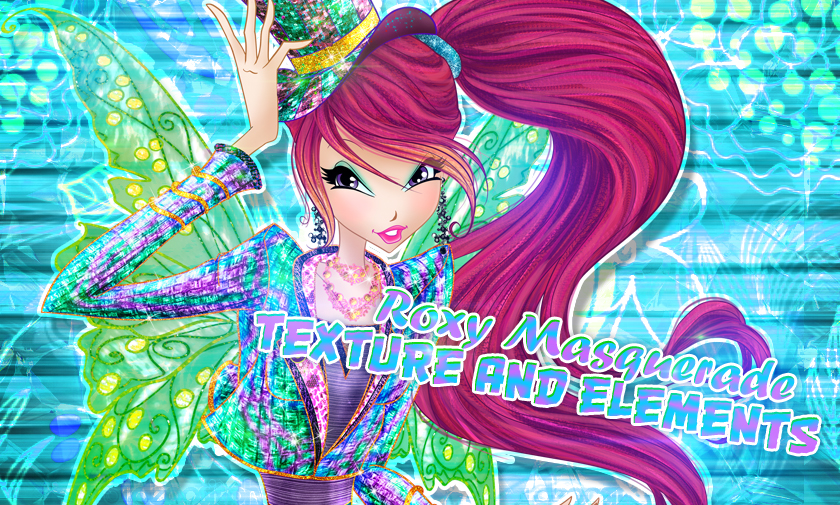 Roxy Masquerade Textures and Elements by WinxClubRus on DeviantArt