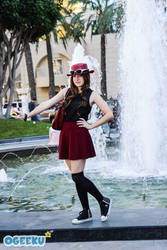 Pokemon Trainer X Serena Cosplay