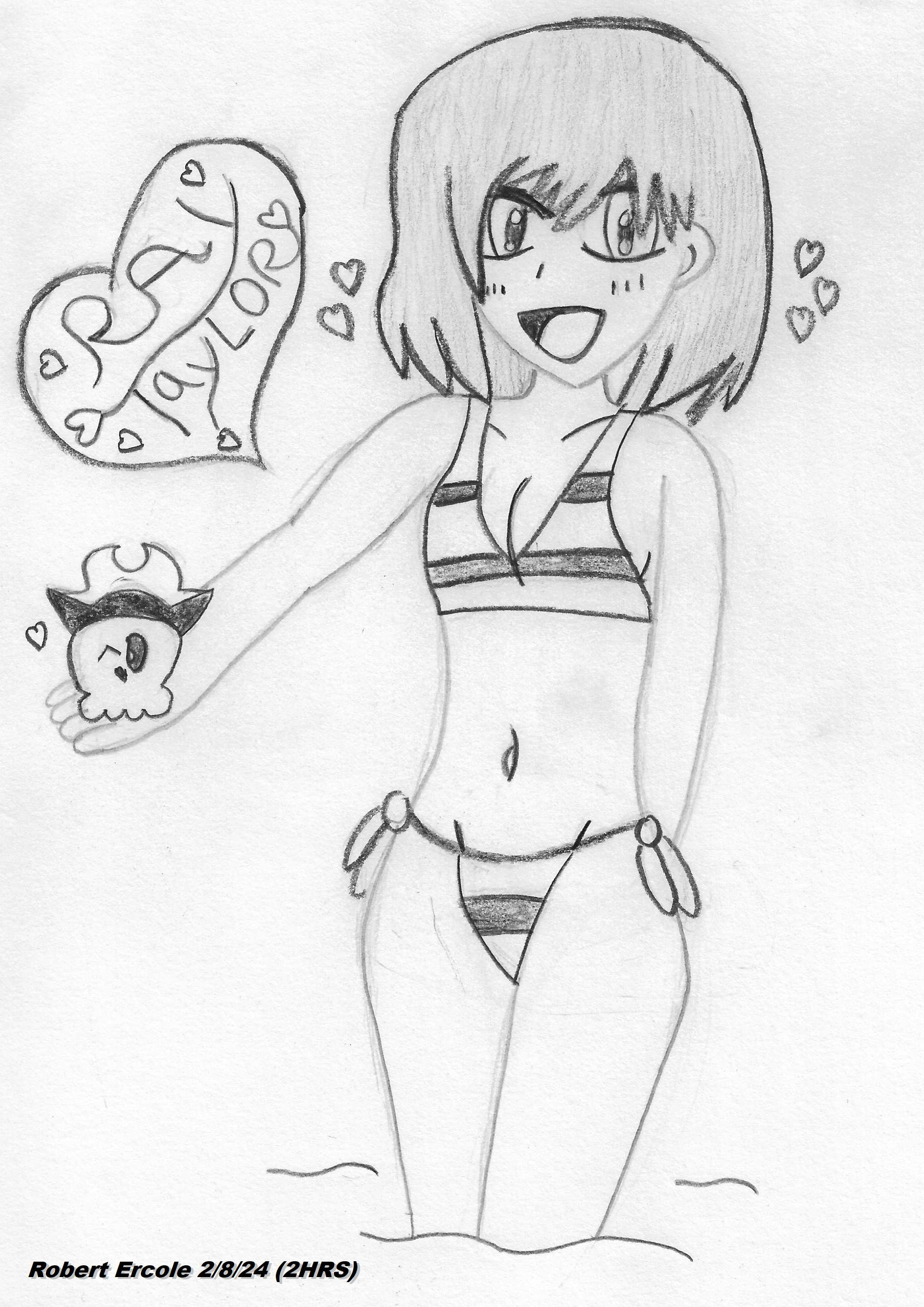 Rae Taylor In Shantae's Swimsuit!