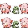 Chansey Battle Frames