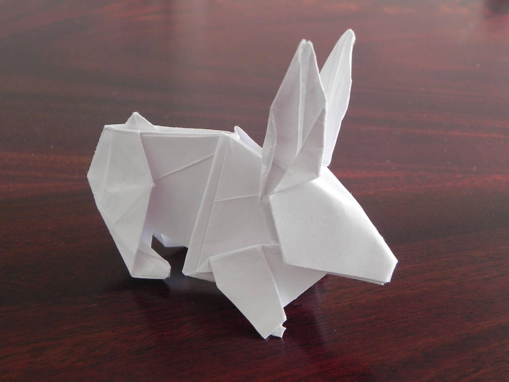 Complex Origami Rabbit rabbit origami by victor1013 on DeviantArt