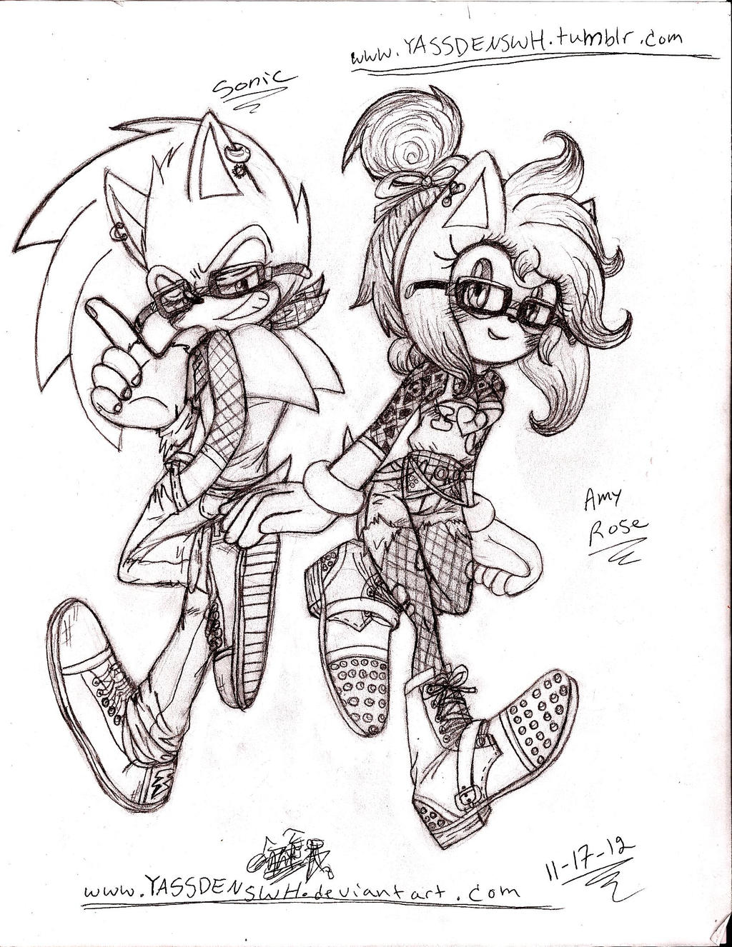 H Sonic n Amy