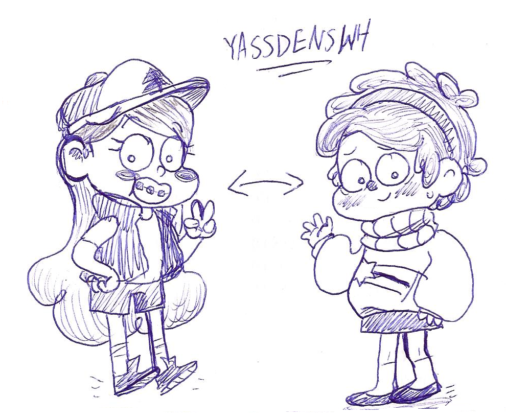 GRAVITY fALLS dOODLES: Outfit Switch