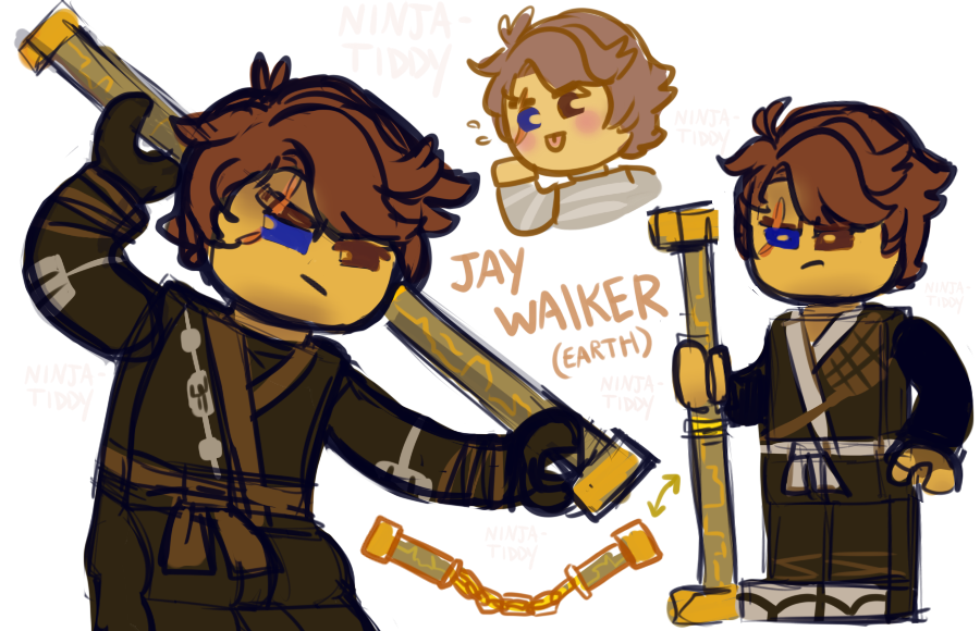 Ninjago Opposites Au 86 Jay Earth by YASSDENSWH on DeviantArt