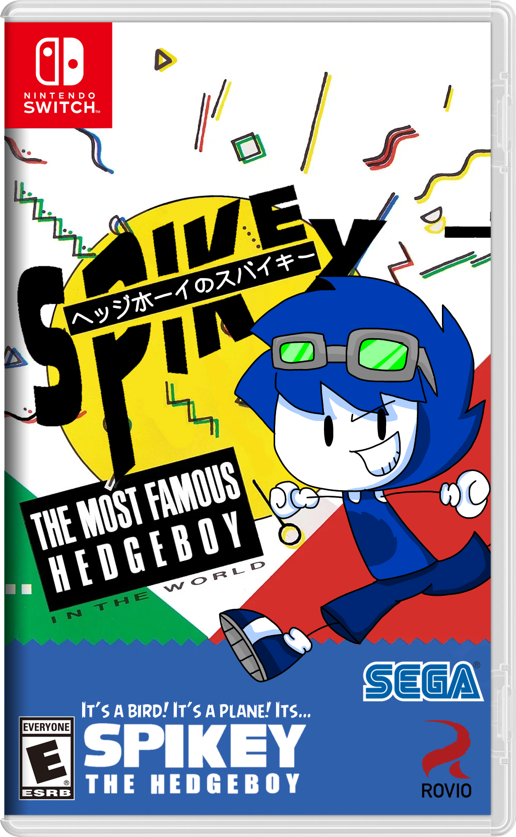 Spikey the Hedgeboy Box Art by SpikeyTheHedgeboy on DeviantArt