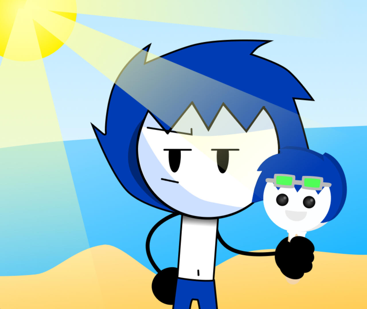 Spikey's Beach Photo by SpikeyTheHedgeboy on DeviantArt