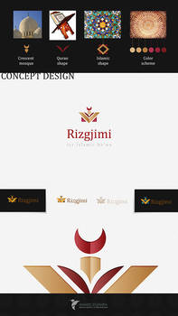 Rizgjimi Islamic Daawa Logo Design