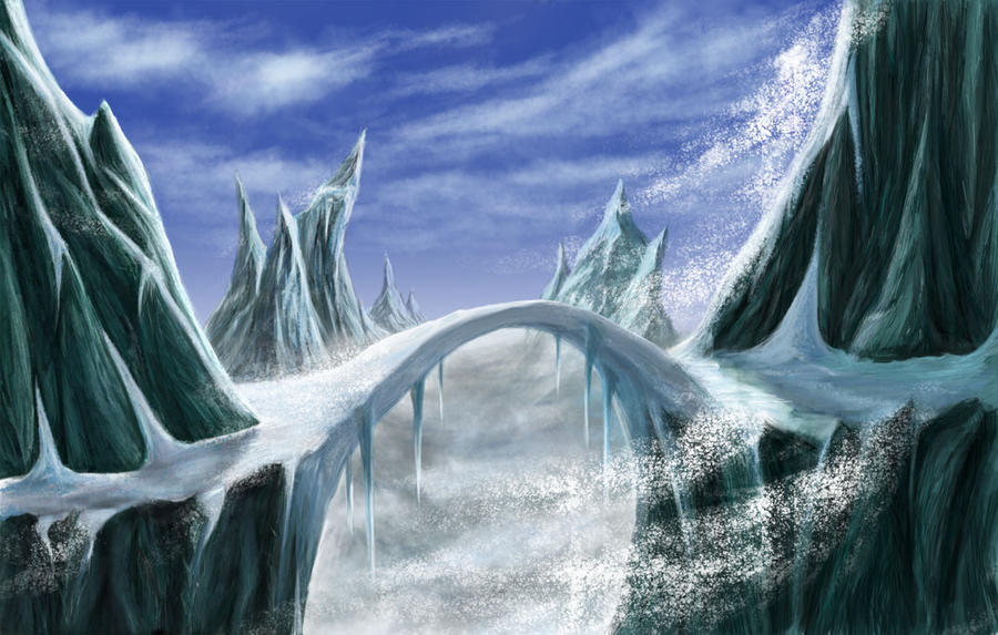 Ice bridge by Paladinaz on DeviantArt