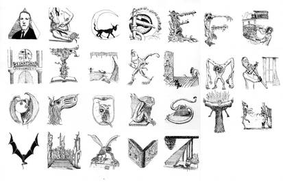 Lovecraft Alphabet A-Z