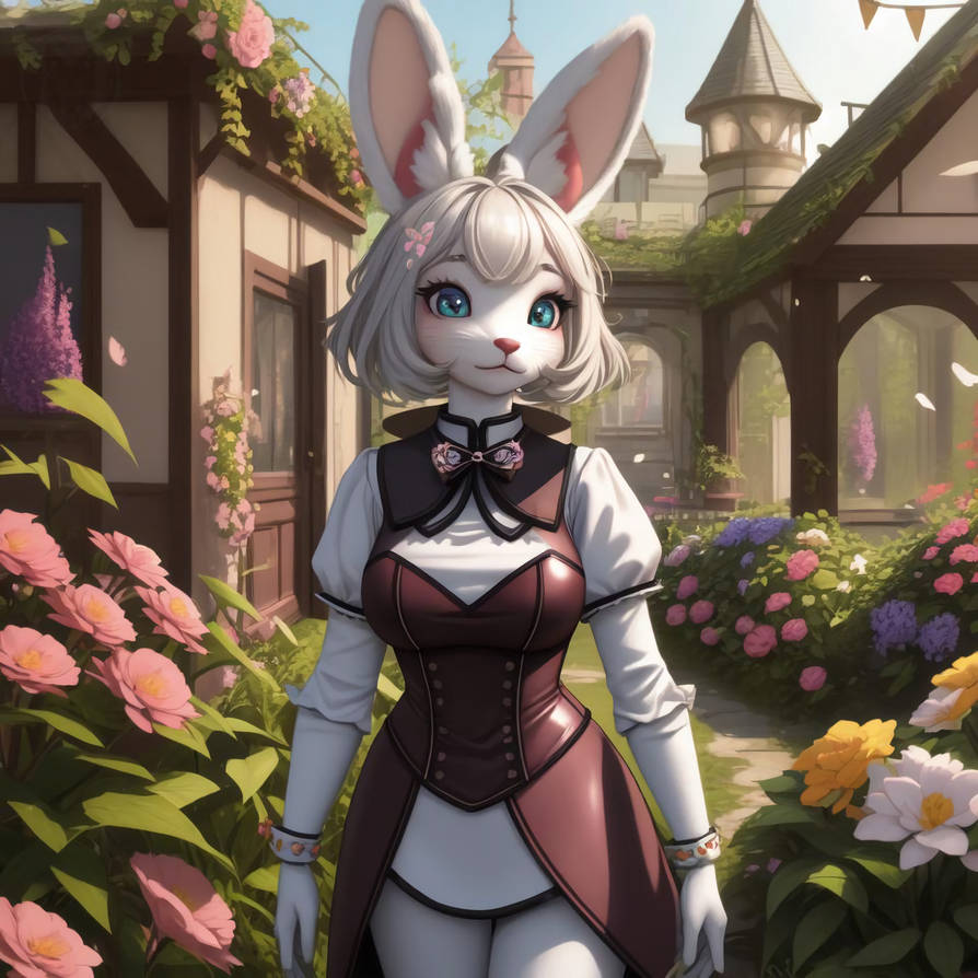 Female Rabbit 2 (Bunny) by daneclipse on DeviantArt