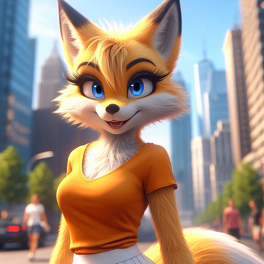 Female Fox 9 by daneclipse on DeviantArt