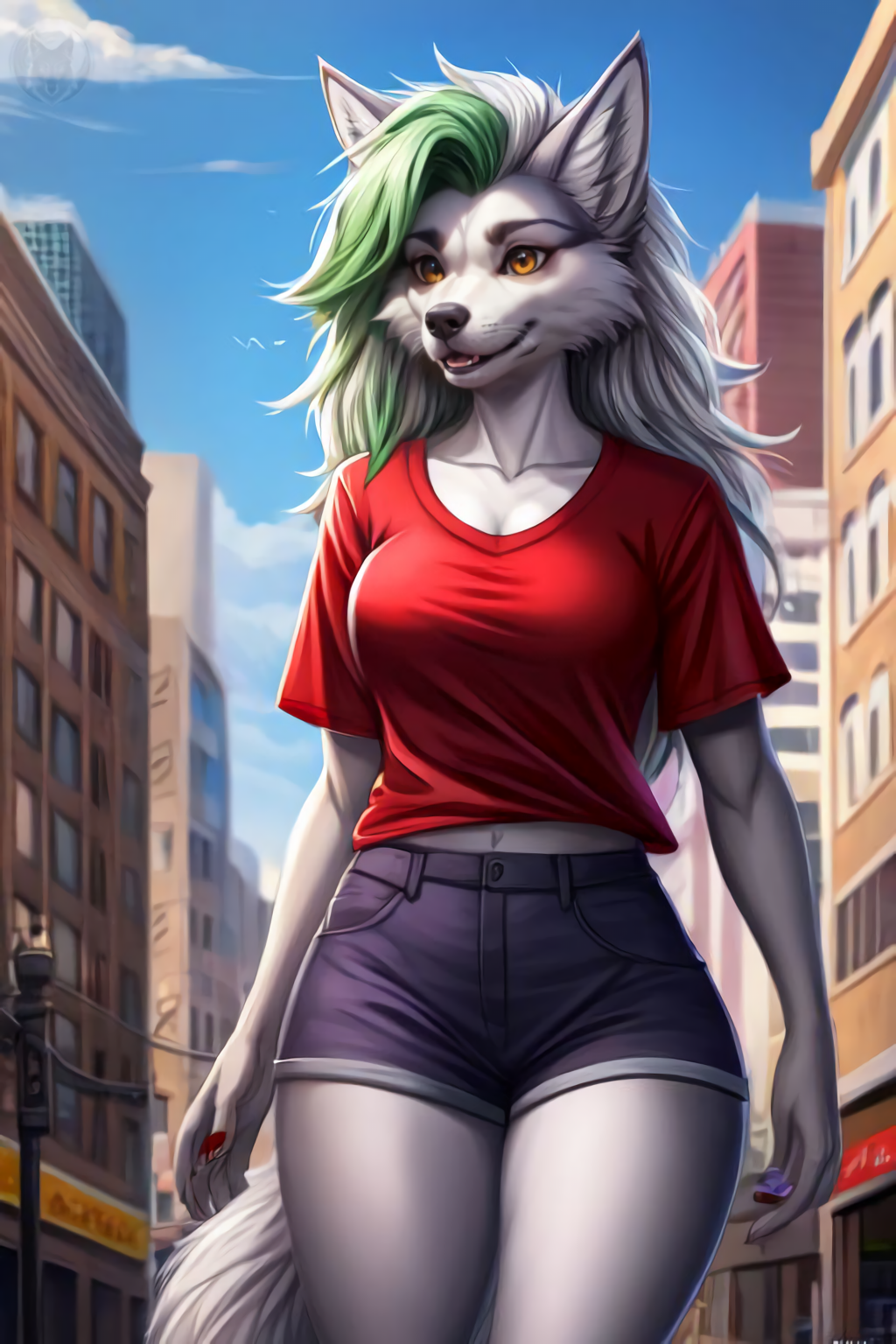 Female Wolf 96 (Roxanne Wolf) by daneclipse on DeviantArt