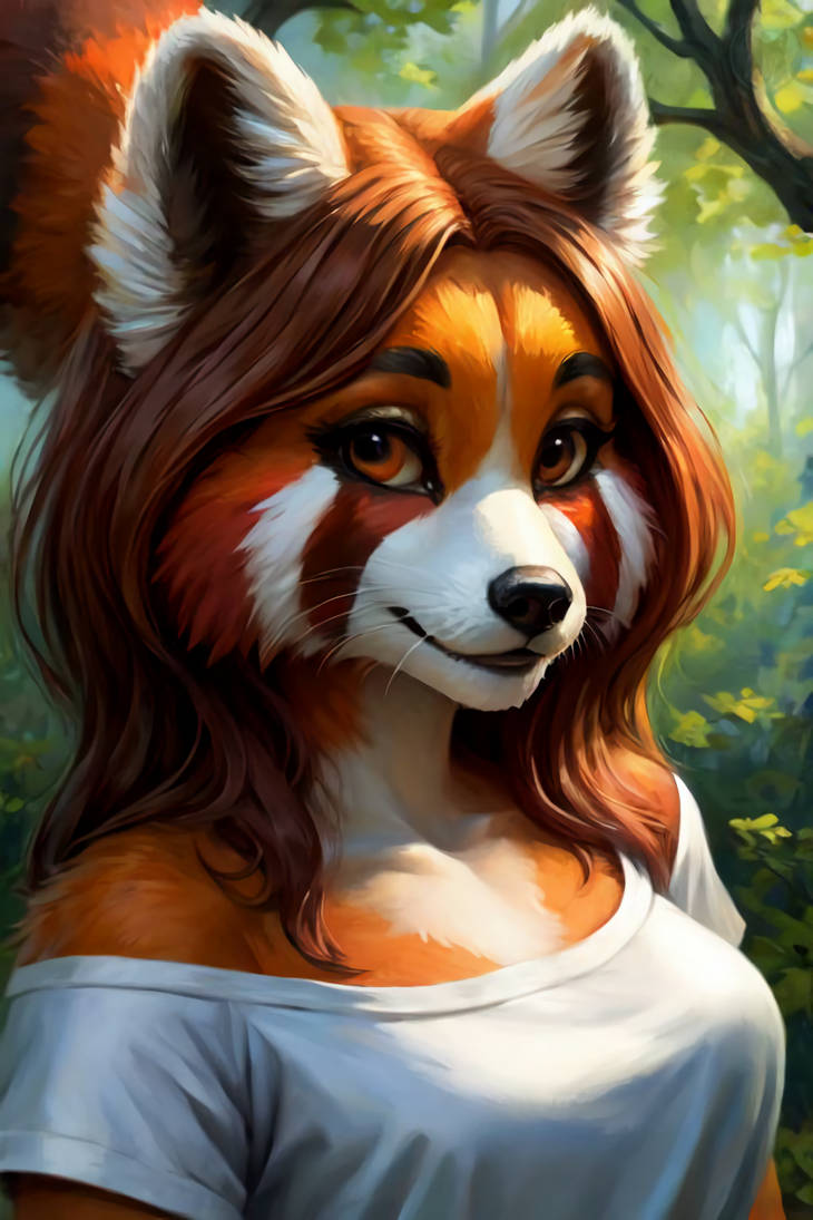 Female Red-Panda 3 by daneclipse on DeviantArt