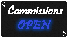 Status stamp - Commissions: OPEN