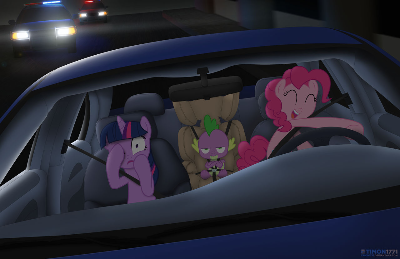 Pinkie Pie Drive - Big Apple Ponycon Poster