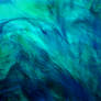 Blue and Green Liquid Abstract II