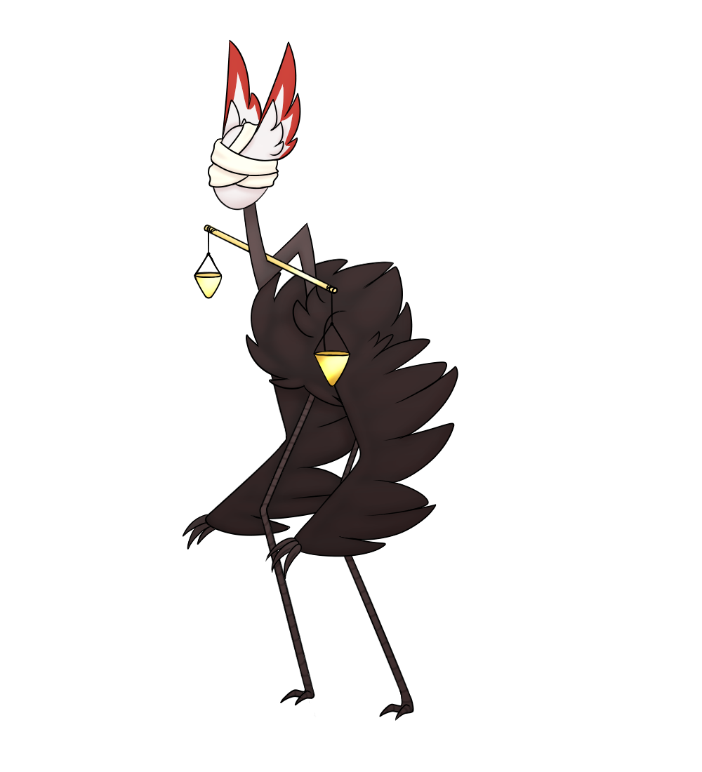 Judgement Bird by DrakiaDraws on DeviantArt