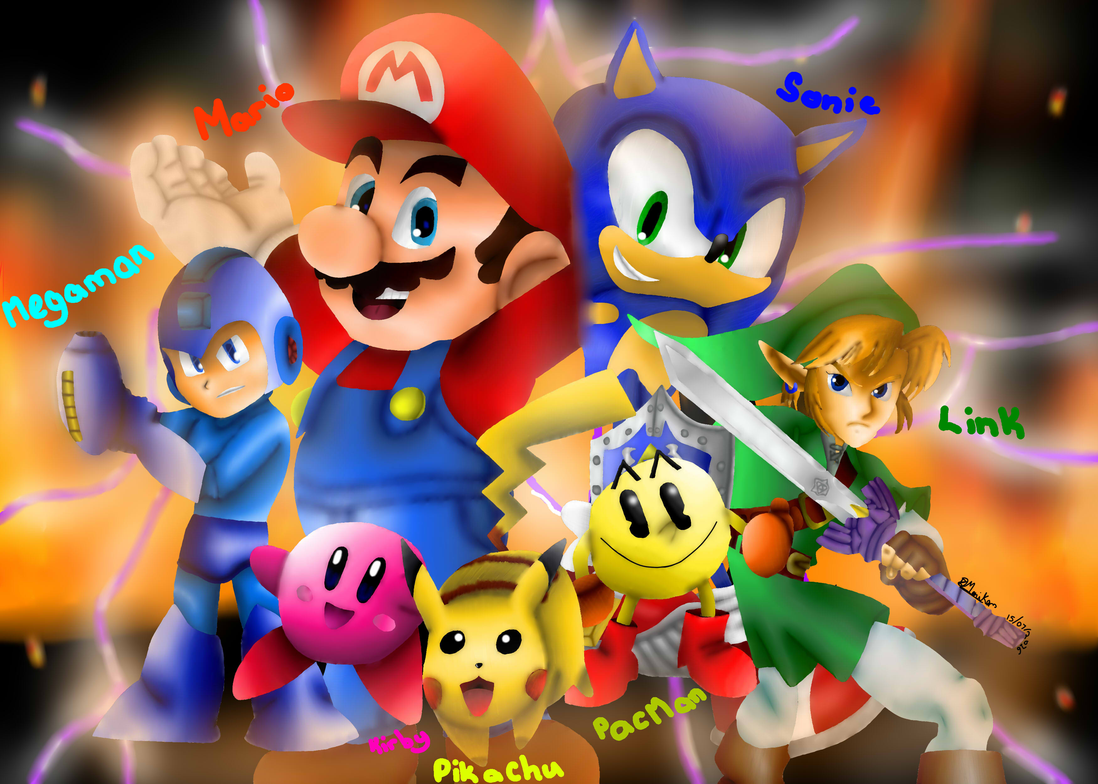 SSB4 Champs by Selfie1991 on DeviantArt