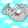 Falling Cat Lineart By Sunpelt100-d7loos3