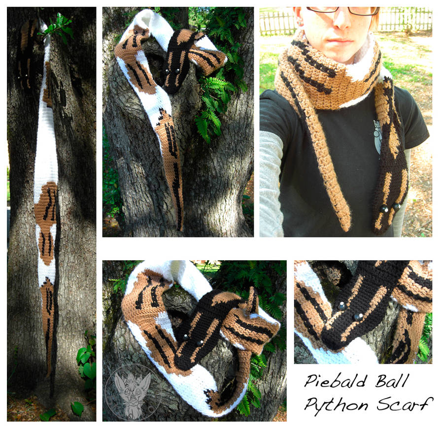 Ball Python Scarf by TheCrochetDragon on DeviantArt