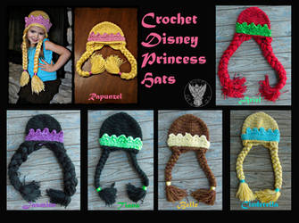 Crochet Princess Hats