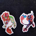 Kirin Stickers by TheCrochetDragon