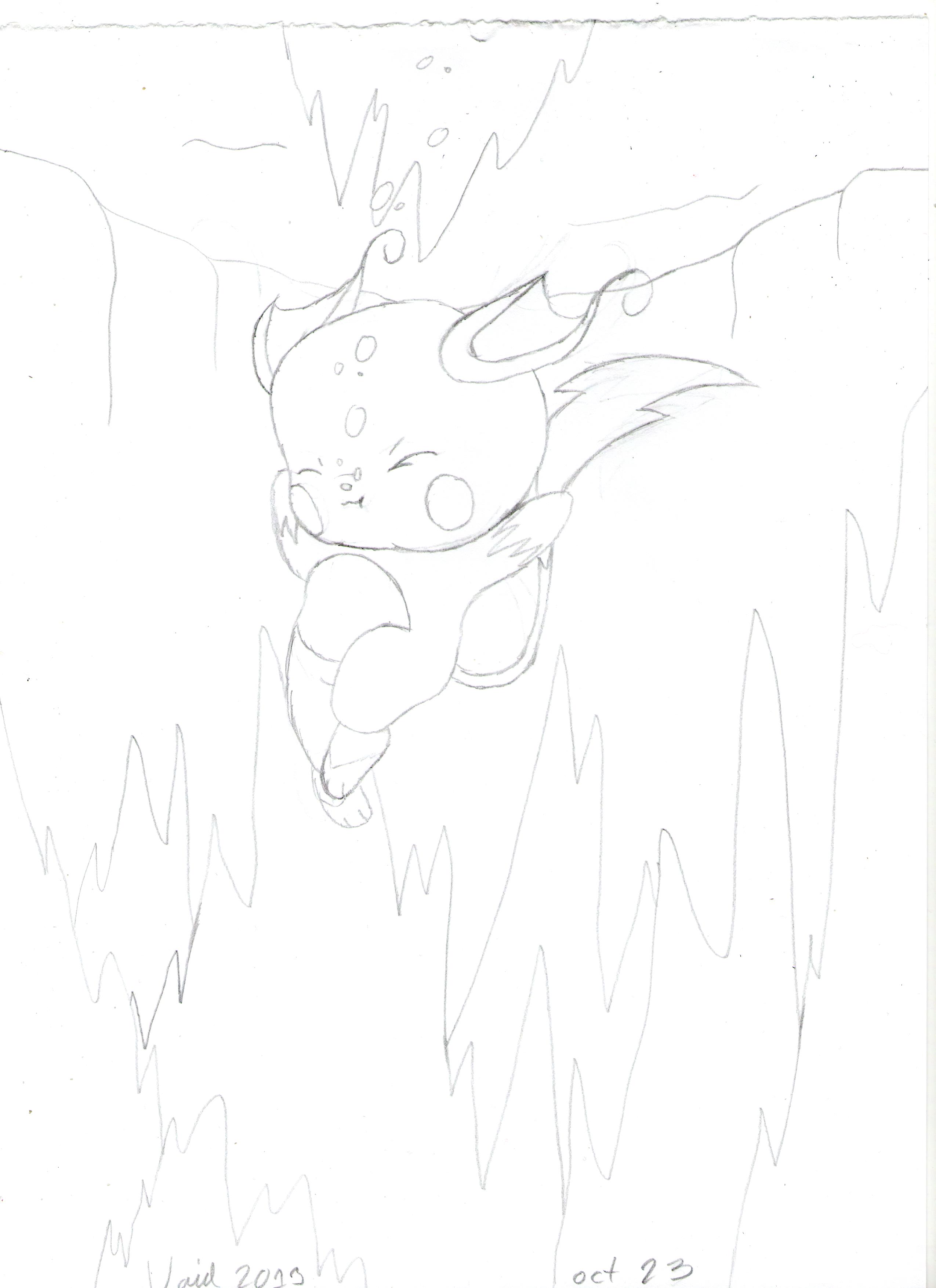 PKMN ~ Raichu Used Dive