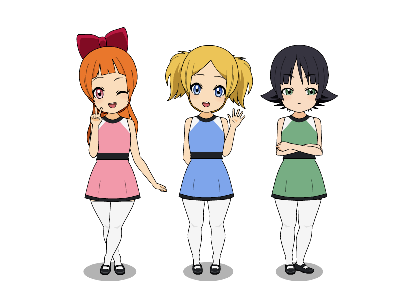 Kisekae ~ The Powerpuff Girls (1998 v1)