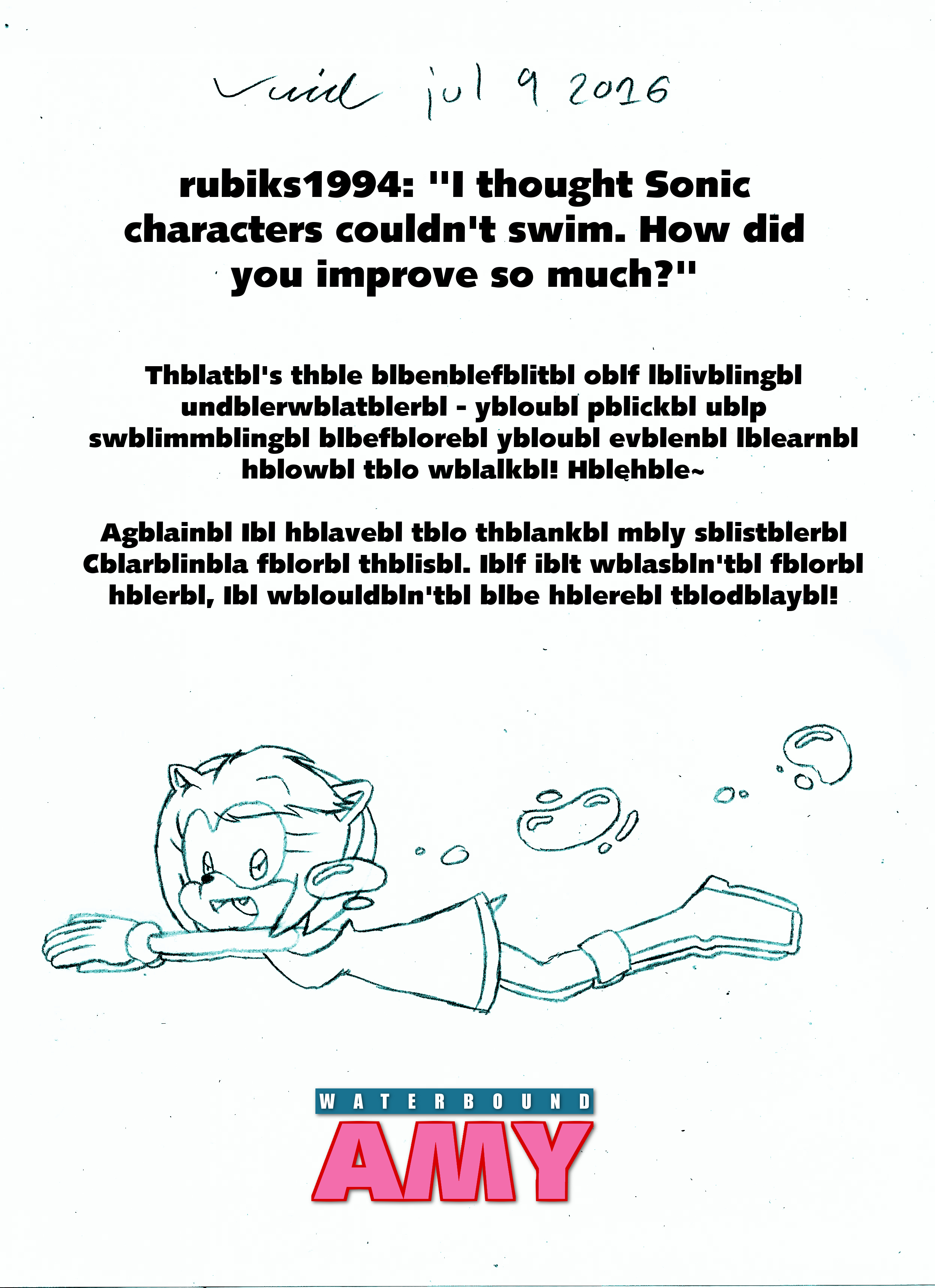 Ask Waterbound Amy ~ Question #12 by Son-Void on DeviantArt