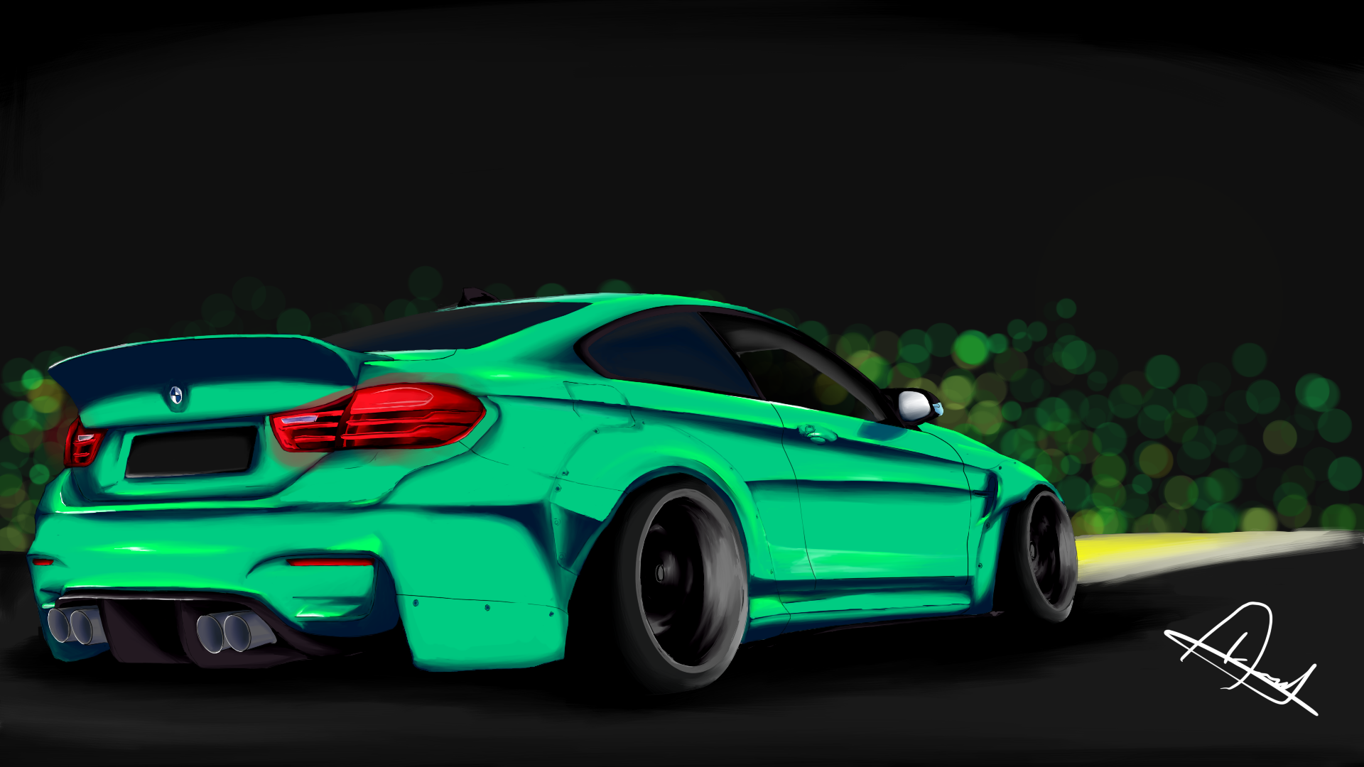 M4 Liberty Walk By Itsmrakmalsirdrawing On Deviantart