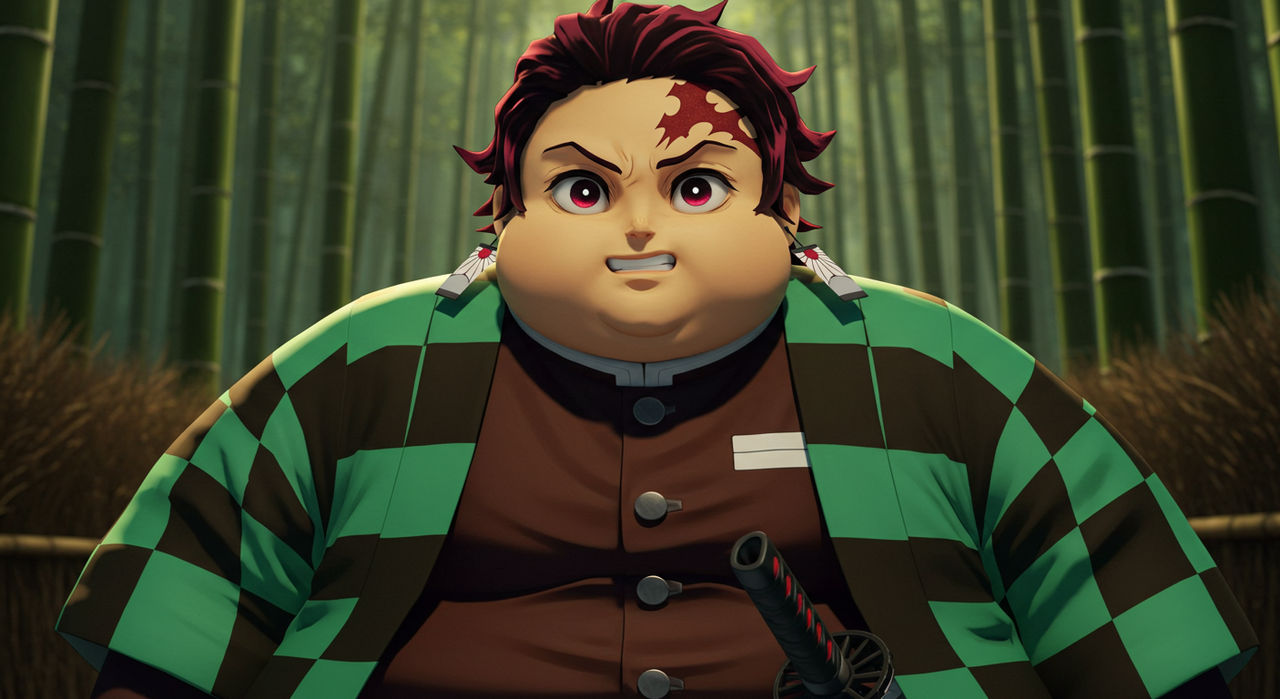 Fat Tanjiro By Crazyduck81 On DeviantArt fat-tanjiro-by-crazyduck81-on-deviantart